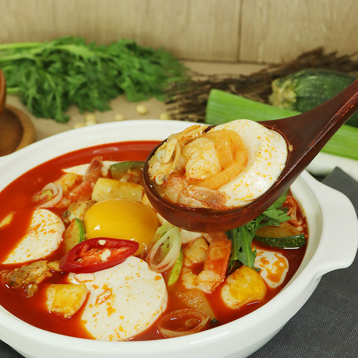 해물 순두부찌게