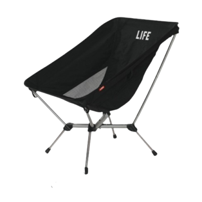 라이프아웃도어 크로스핏로우체어 스페이스블랙