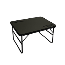 아버 1063 밀리터리 테이블 블랙다리+카키상판